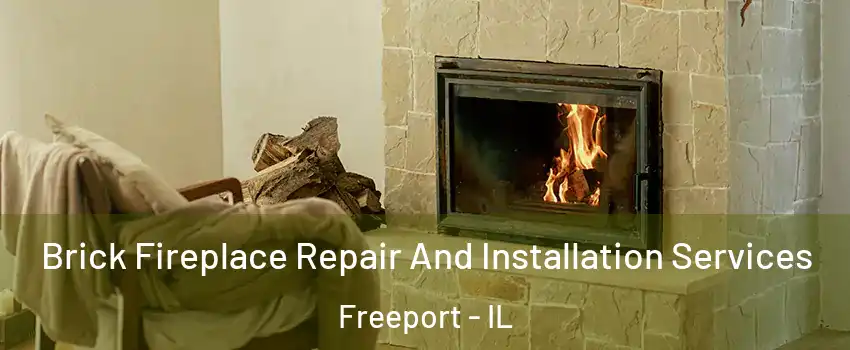  Brick Fireplace Repair And Installation Services Freeport - IL