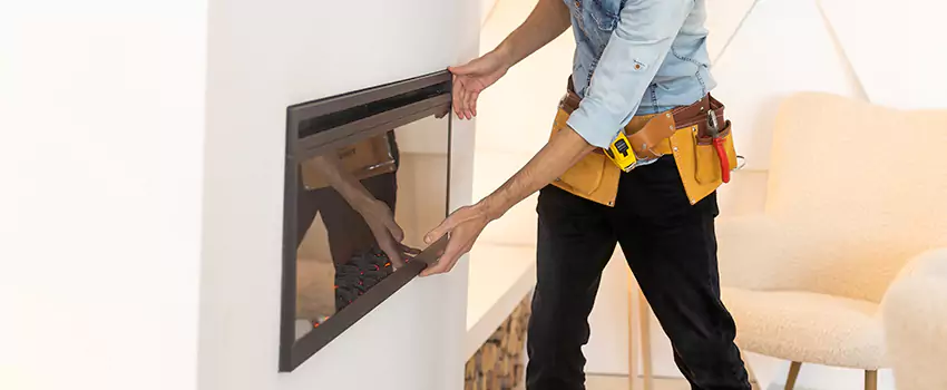 Metal Fireplace Installation in Freeport, Illinois