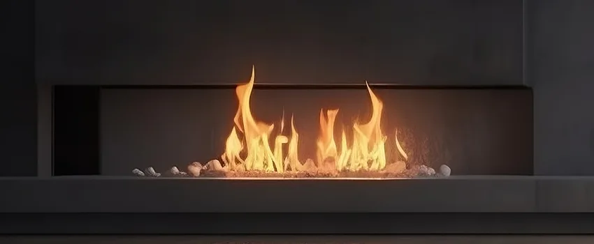 B-Vent Gas Fireplace Installation in Freeport, IL