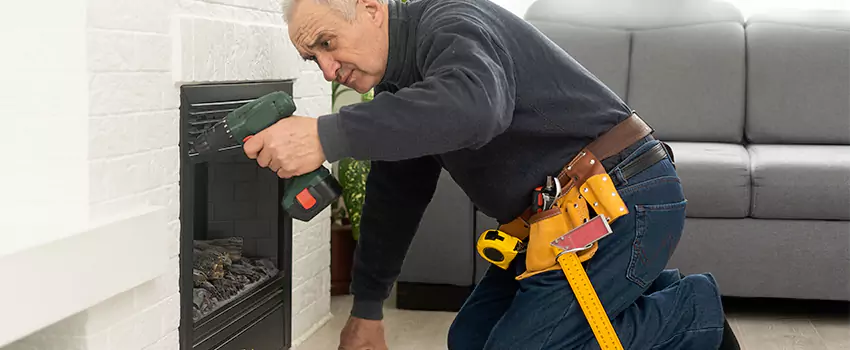 New Indoor Fireplace Installation in Freeport, Illinois