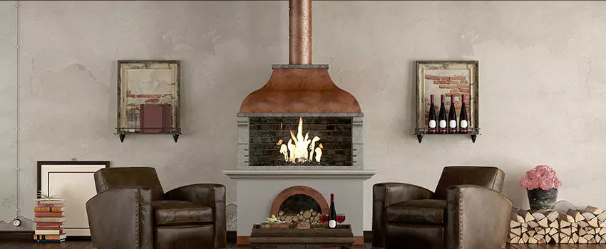 Thelin Hearth Products Providence Pellet Insert Fireplace Installation in Freeport, IL