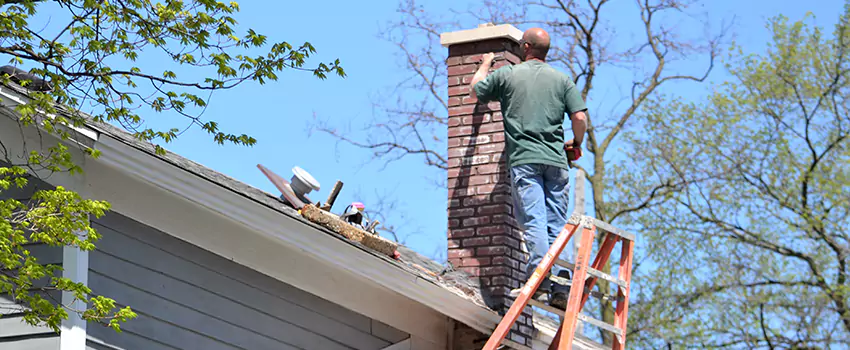 Vinyl and PVC Chimney Flashing Installation in Freeport, IL