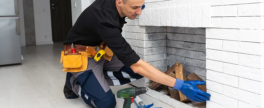 Fireplace Damaged Damper Frame Repair Services in Freeport, Illinois