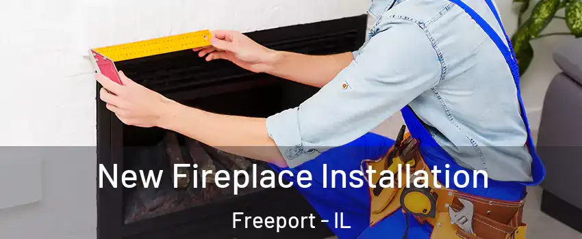  New Fireplace Installation Freeport - IL